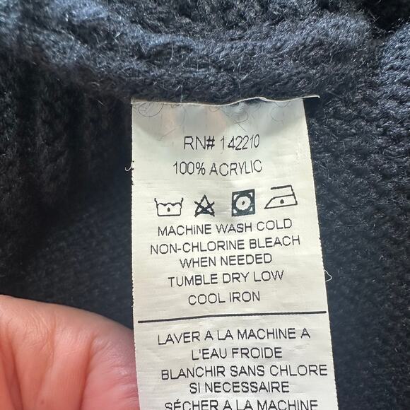 Mer-Sea Women's Lisbon Lattice Front Traveler Sweater Blue O/S EUC - Picture 5 of 6